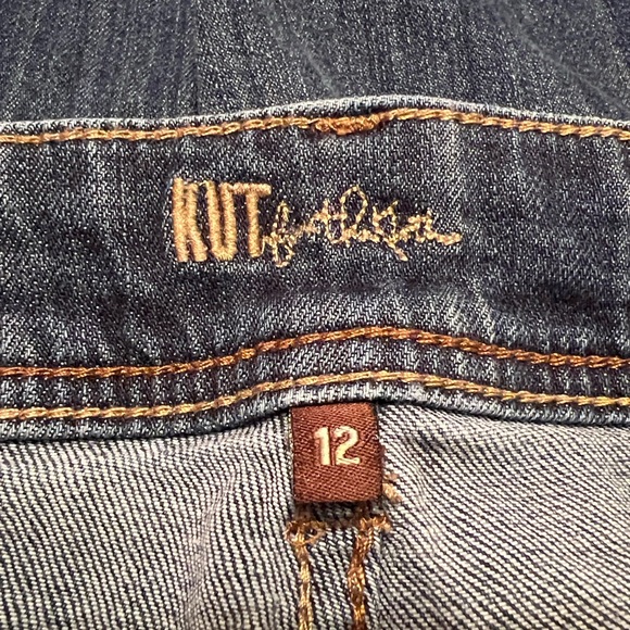 Kut from the Kloth Jeans Cuffed Crop 12 - Picture 2 of 10